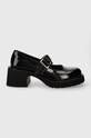 Wojas czółenka skórzane 5-8 cm czarny 3509131