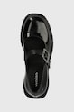 Wojas czółenka skórzane czarny 3509131