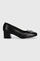 Wojas pantofi de piele 3509751 negru ZS24