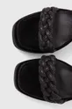 čierna Sandále GOE