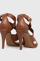 Boty Kožené sandály Wojas 7604553 7604553 hnědá