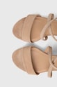 Semišové sandále Wojas 7605864 béžová 7605864