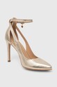 Wojas stilettos de piele aur 3506558