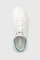 λευκό Δερμάτινα αθλητικά παπούτσια Wojas