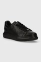 Кожаные кроссовки GOE низкая чёрный KK1N4004.BLACK