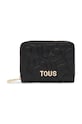 Кожаный кошелек Tous Greta кожа чёрный 2002025051