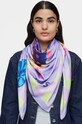 Akcesoria Tous chusta Doris 2002042929 fioletowy