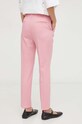 Abbigliamento Liviana Conti pantaloni in lino misto F4SP43 rosa