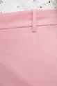 różowy Liviana Conti spodnie z domieszką lnu