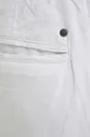 білий Льняні штани Solid