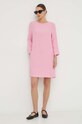 Liviana Conti sukienka F4SS72 różowy ZS24