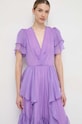 Silvian Heach sukienka fioletowy GPP24435VE
