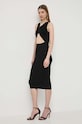 Silvian Heach sukienka czarny GPP24068VE