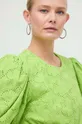 zelena Pamučna haljina Silvian Heach