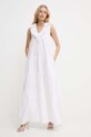 Бавовняна сукня Silvian Heach casual білий GPP24085VE