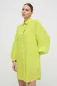 Bavlnené šaty Silvian Heach zelená