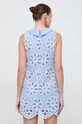 Îmbrăcăminte Silvian Heach rochie din bumbac GPP24412VE albastru