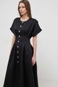 Nissa sukienka RS14861 czarny ZS24