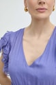 Nissa vestito in seta RS14802 violetto