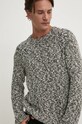 Solid pulover de bumbac negru 21107993.194008