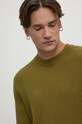 Свитер Solid зелёный 21108052.180622