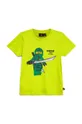 жёлтый Детская хлопковая футболка Lego Для мальчиков