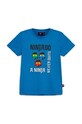Lego t-shirt bawełniany dziecięcy nadruk niebieski 12011103