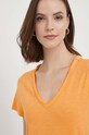 Mos Mosh tricou din bumbac portocaliu 160920