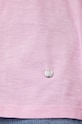 Mos Mosh t-shirt bawełniany 160920 różowy