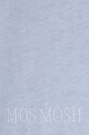 Mos Mosh t-shirt bawełniany 160840 niebieski