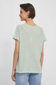 Abbigliamento Mos Mosh maglietta con aggiunta di lino 160870 verde