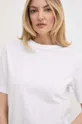 білий Бавовняна футболка Silvian Heach
