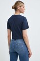 Îmbrăcăminte Silvian Heach tricou din bumbac GPP24097TS bleumarin