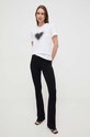 Silvian Heach t-shirt bawełniany GPP24403TS biały ZS24