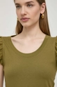 Îmbrăcăminte Silvian Heach tricou GPP24465CN verde