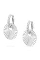 Stříbrné náušnice ANIA KRUK VINTAGE stříbro stříbrná SMVKC1742