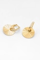 ANIA KRUK kolczyki ze srebra pokrytego złotem VINTAGE SMVKC1742Z złoty ZS25