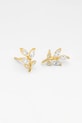 ANIA KRUK kolczyki ze srebra pokrytego złotem HIPPIE SMVKC1942Z złoty ZS25