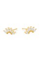 Серебряные серьги с позолотой ANIA KRUK GLAMOUR серебро золотой SMVKC1962Z