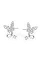 Stříbrné náušnice ANIA KRUK BELIEVE stříbro stříbrná SMVKC2262