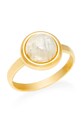 ANIA KRUK inel de argint placat cu aur DUO argint aur SOPPN0822Z