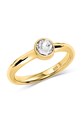 Strieborný pozlátený prsteň ANIA KRUK PIERŚCIONEK striebro zlatá SGCPS3112Z