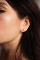Серебряные серьги ANIA KRUK OVAL SLTKS1200 серебрянный ZS25