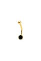 ANIA KRUK piercing placat cu aur pentru buric ROCK IT placat cu aur aur SRUKE2861Z