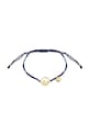 ANIA KRUK braccialetto argento blu navy SGCAU3064Z