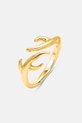 Strieborný pozlátený prsteň ANIA KRUK SGCPS3080Z zlatá ZS25