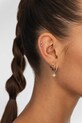 Аксесуари Срібна сережка для пірсингу ANIA KRUK SRUKC2512 срібний