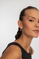 Срібна сережка для пірсингу ANIA KRUK срібний SRUKC2512