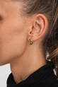 Серебряные серьги с позолотой ANIA KRUK золотой SYZKC1459Z