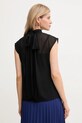 Îmbrăcăminte Silvian Heach bluză MANGUE CVP25016BL negru